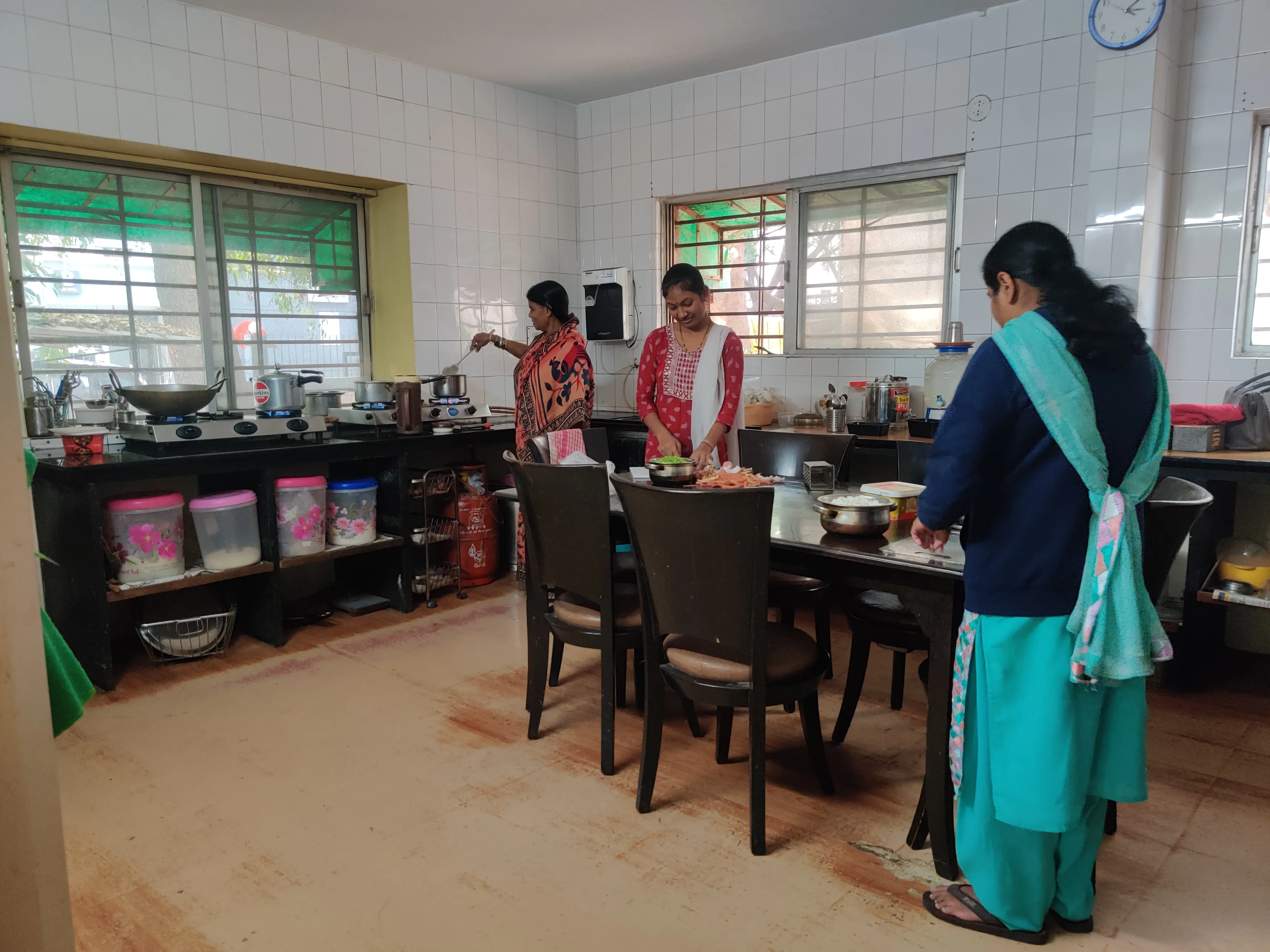 Spacious activity hall at Rainbow Day Care Centre